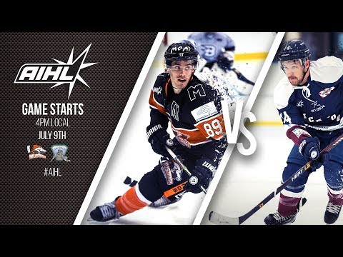 AIHL Live Game 67: Sydney Ice Dogs v Melbourne Mustangs (09/07/2017)