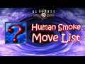 UMK3 Human Smoke Move List
