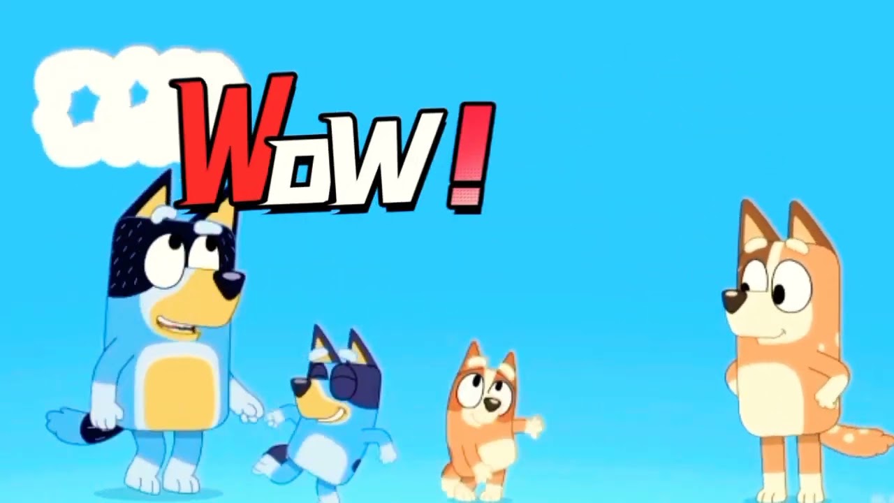 Bluey Intro Fast Edit