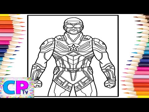 Captain America New World Order Coloring Pages/Captain America Coloring/Codeko - Crest [NCS Release]