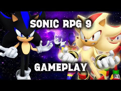 Sonic RPG 9 -Gameplay-