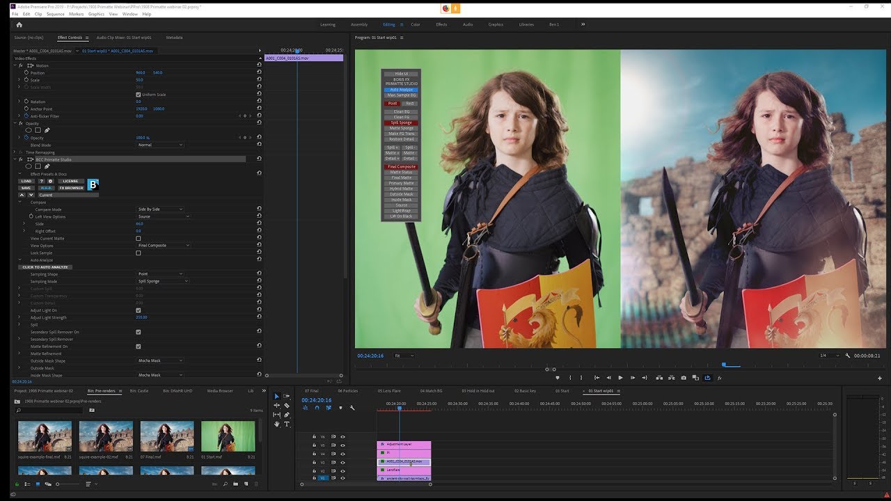 Webinar Replay: Pulling the Perfect Key with Continuum Primatte Studio