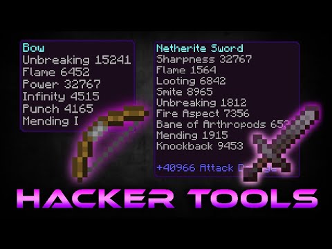 Insane Hacker Tools Unleashed in Minecraft! 4KS