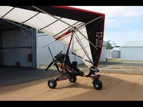 My First Microlight Flying around aerolite 103 with pilot Amjad hussain Video with Legal place