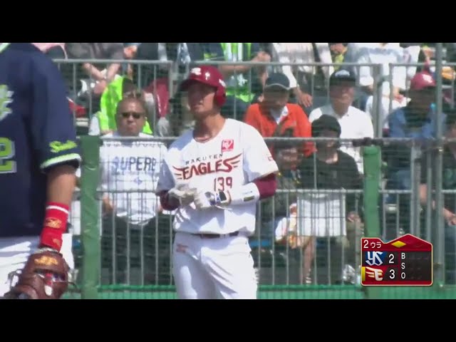 【ファーム】イーグルス・下妻 センターへ逆転のタイムリー!! 2019/5/16 E-S(ファーム)