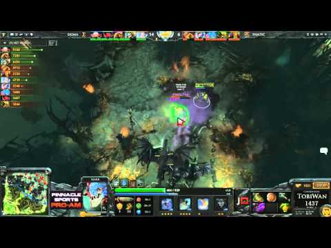 Fnatic vs Sigma Game 2 Part 2 - Pinnacle Pro-Am Cup - TobiWan & 1437
