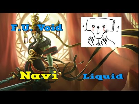 NaVi vs Liquid How Naga Siren made Faceless Void useless