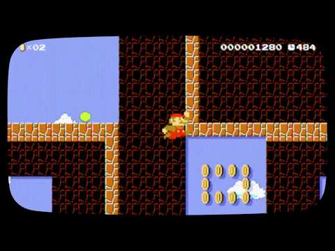 P-up Mario!S-1 Special Shroom by Raidbrah - SUPER MARIO MAKER - NO COMMENTARY 1bf