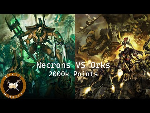 Orks vs Necrons | Warhammer 40k 9th Edition Battle Report