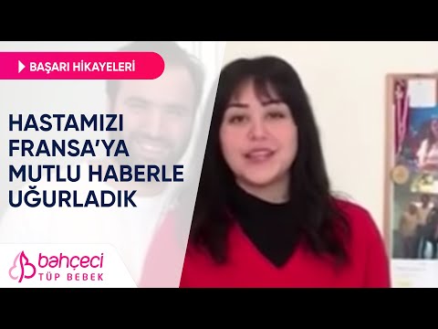 Hastamızı Fransa’ya Mutlu Haberlerle Uğurladık! | Tüp Bebek Başarı Hikayeleri