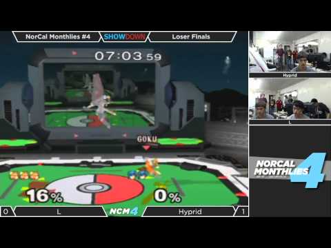 NorCal Monthlies #4 - Loser Finals - L (Fox) vs Hyprid (Marth)