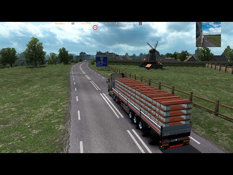 ETS2 1.39 PM2.51 + RoEx2.8 Base combo | R2 Mainz (D) - Zwolle (NL) | 2K 1440p
