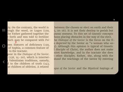 The Dialogue of the Savior From the Nag Hammadi Scriptures