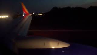 Southwest airlines flight 3787 b737-800 (Bouncy Landing) in baltimore airport. my tablet #n8647a
