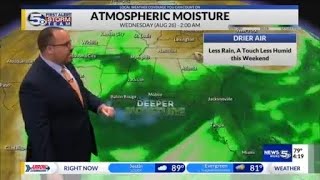 Unsettled Weather Pattern this Week | First Alert Storm Team Forecast 082426