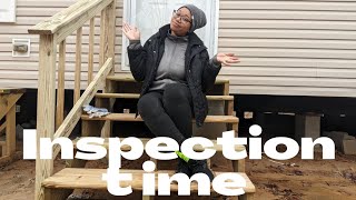 Manufactured home update, (inspection time)