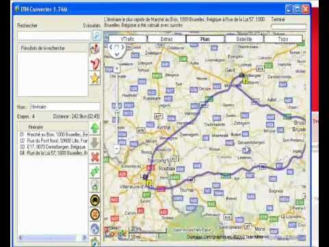 comment retrouver itineraire tomtom