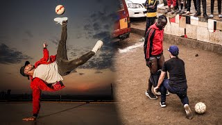 Crazy Football Skills in STREETS of Kenya 🔥⚽️