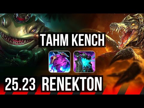 TAHM KENCH vs RENEKTON (TOP) | 4/3/12 | KR Diamond | 25.23