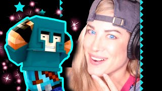 ★ LITTLE SQUARE CAN DANCE! | REACTION to VIDEO | Minecraft Psycho Girl Reaction To FIGHT LIKE A GIRL