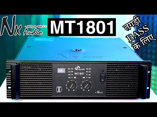 Power Amplifier - NX Audio Proton MT1601 Live Sound Power Amplifier