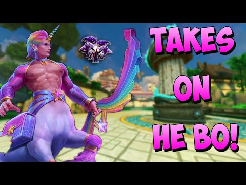 CHIRON TAKES ON THE GOD OF DUEL HE BO! CAN HE HANDLE IT?! - Masters Ranked Duel - SMITE
