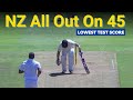 New Zealand All Out For 45 Dale Steyn Philander And Morkel Destroyed NZ Team