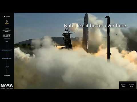 Astra tries to go to orbit with the launch of Rocket 3