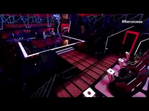 Harrison Craig singing Moon River on TheVoiceAu