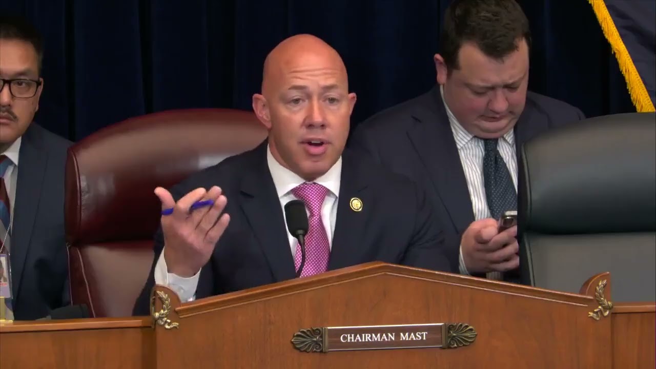 Chairman Brian Mast on Woke State Dept Spending: How do you even make a map more 