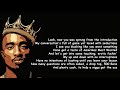 2Pac Ratha Be Ya N Lyrics HQ
