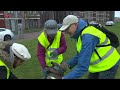 Opruimen van vuurwerkafval in Almere Poort