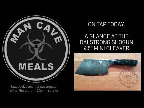 Playing with the new Dalstrong Shogun 4.5" Mini Cleaver