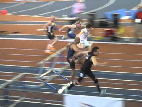 60mH Finals 2013 USATF Masters Indoor Championships - M60 age group