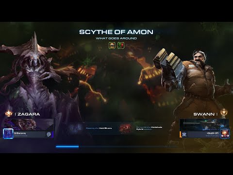 Starcraft 2 Co-Op Mutation 488 - What Goes Around. Zagara P1