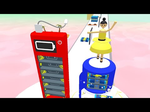 Battery Run 3D - All Levels Gameplay Android, iOS