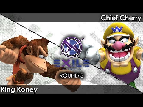 Project M: SMT | King Koney (Donkey Kong) V Chief Cherry (Wario) - Exile 106 Tournament SSBPM
