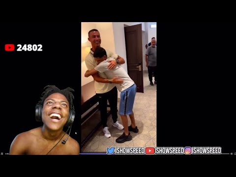 iShowSpeed Reacts To RECEBA Meeting Ronaldo! 😂