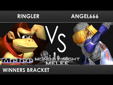 MNM 350 - Winners Bracket - Ringler (DK) VS Angel666 (Sheik) - SSBM Melee
