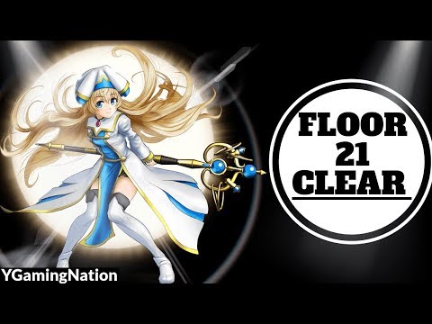 Grand Summoners - Floor 21 Clear - No Tank, Defensive Equips, or Paralyze Strat! Video