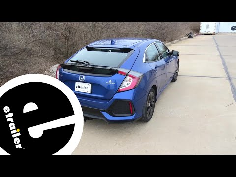 Step-By-Step Installation Tutorial for the Curt Trailer Hitch Receiver on a 2017 Honda Civic