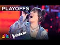 Jadyn Cree Takes Us Back to the '80s with Nena's "99 Red Balloons" | The Voice Playoffs | NBC