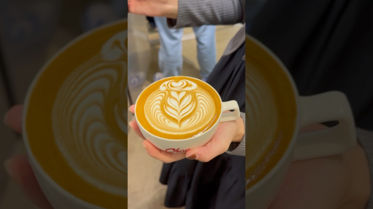 蠻喜歡這杯的 但不知道有沒有適合這個圖的名字？#taiwan #taipei #latteart #coffee #latte #coffee #coffeelover #拉花 #教學