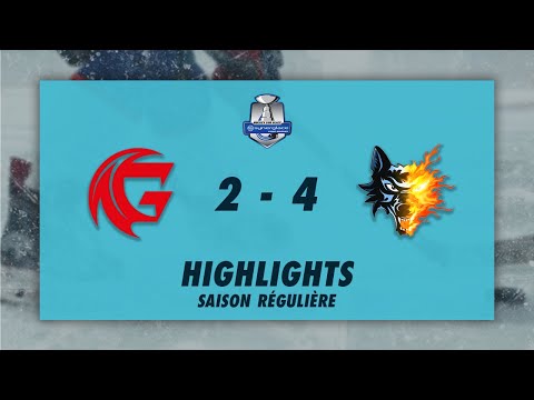 Gothiques d'Amiens 2-4 Brûleurs de Loups de Grenoble - Highlights - Synerglace Ligue Magnus 2022/23