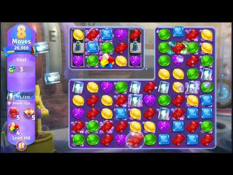 Wonka's World of Candy Level 268 - NO BOOSTERS + FULL STORY 🍫 | SKILLGAMING ✔️