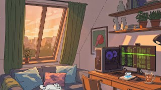 Golden Hour at Home ✨ Lofi Hip Hop Radio - beats to relax / study / unwind to