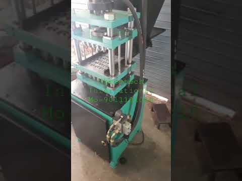 Hydraulic Sambrani Dhoop Cup Making Machine