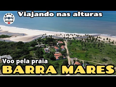 Passeio aéreo pela PRAIA BARRA MARES no município de Pitimbu na Paraíba