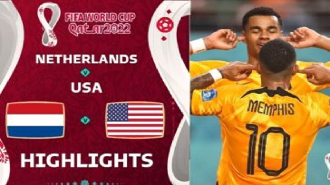 Pays-Bas - USA  3-1 All Goals & Highlights |coupe du monde 2022