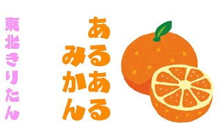 VoiSona　東北きりたん　オリジナル曲「あるあるみかん」